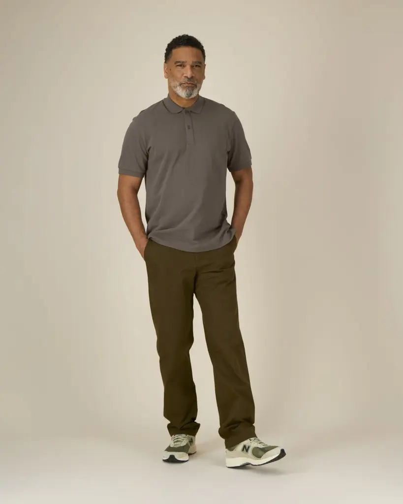 JVE - Unisex Poloshirt khaki